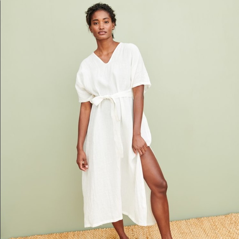 Jenni Kayne 100% Linen Coverup Dress S/M